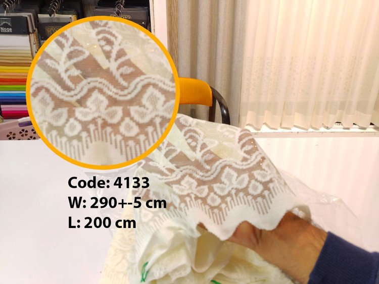 حریر راشل 4133 سفید