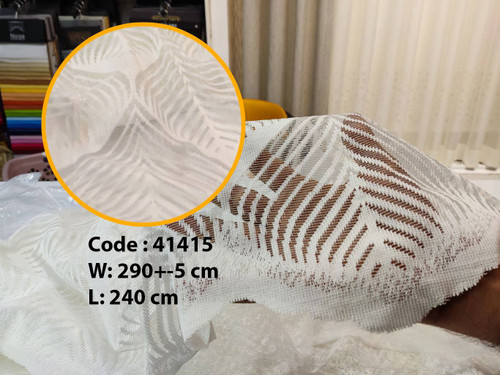 حریر راشل 41415 سفید