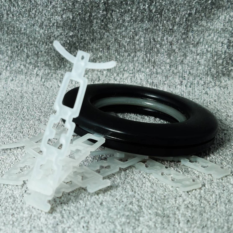 8-pack punched curtain adjustment belt - first class