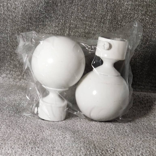 کلاهک المپیک سفید برای میله پرده پانچ، یک اثر لوکس برای منزل شما