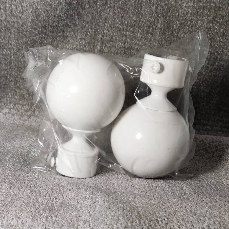 کلاهک المپیک سفید برای میله پرده پانچ، یک اثر لوکس برای منزل شما