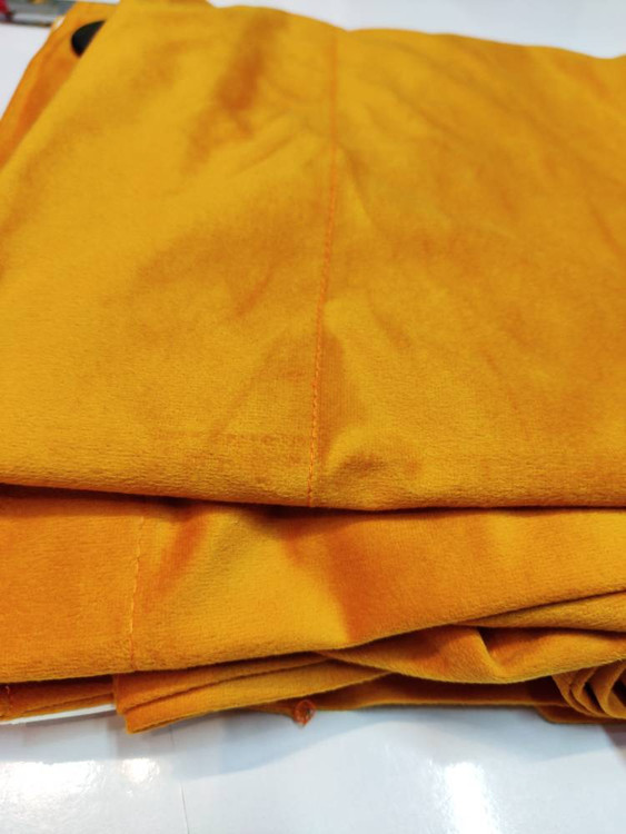 Plush Camel Velvet Curtains with a Luxurious Feel