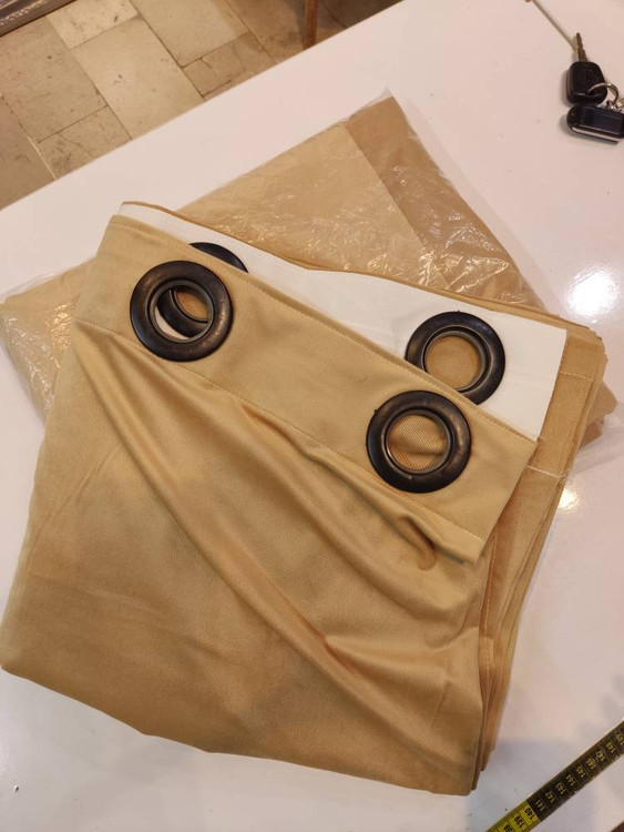 کتان و مخمل کالیفرنیا، پرده های آماده، قیمت استثنایی