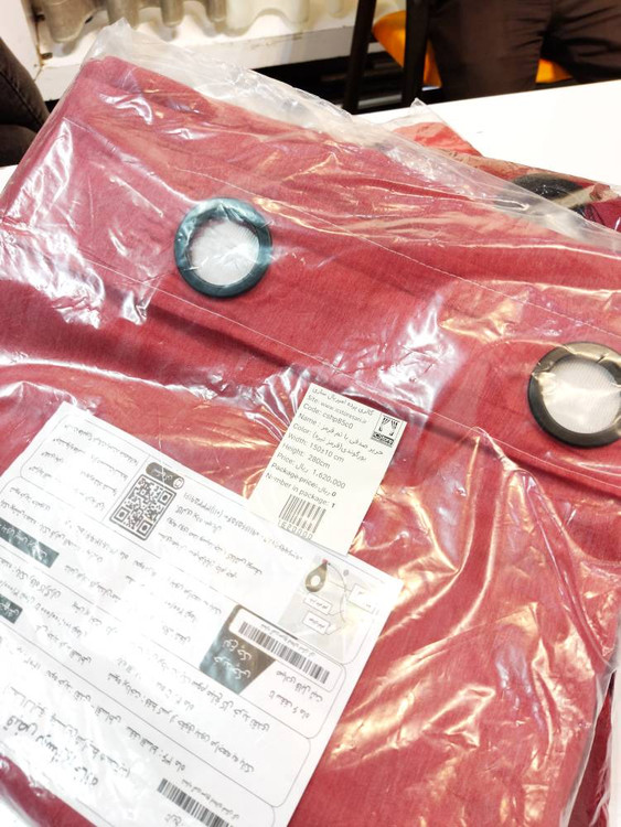 پرده اتاق خواب رز هلندی - خوابی آرام در فضایی لوکس