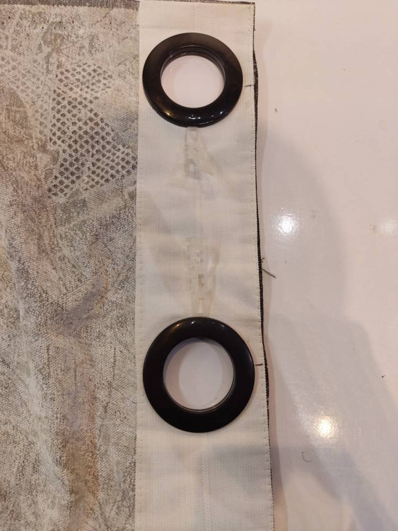 پرده لوکس پانچی با طرح انتزاعی و بافت سنگین - شاهکار مدرن دکوراسیون