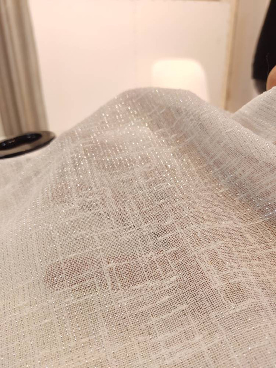 حریر کتان لمه ترک، درخشش ظریف، لوکس و مدرن - برای دکوراسیونهای خاص