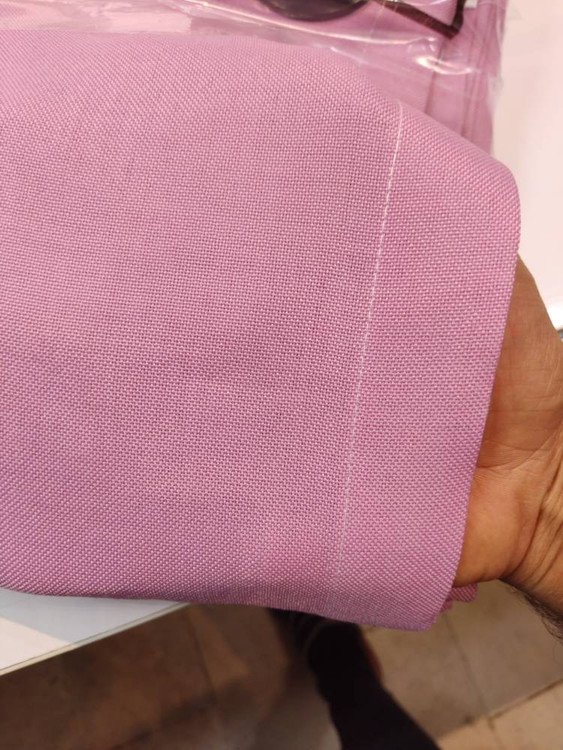 پرده گونی بافت صورتی، آرامش و زیبایی را به اتاق خواب شما هدیه میدهد