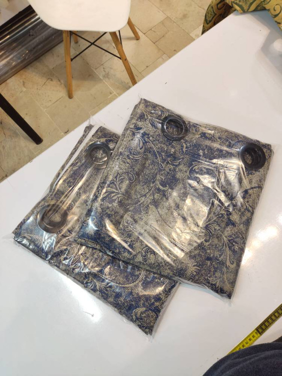 پرده سلطنتی آبی، شکوه و زیبایی را به فضای شما هدیه میدهد