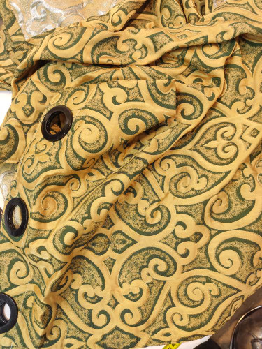 پرده سلطنتی طلایی، تجربهای لوکس از گذشته را به خانه شما میآورد