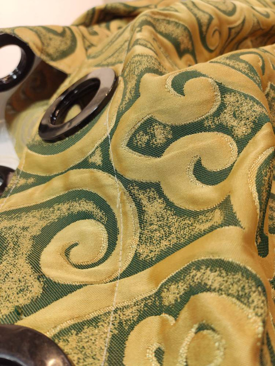 Golden Royal Curtain, Bring a Luxurious Vintage Experience to Your Home