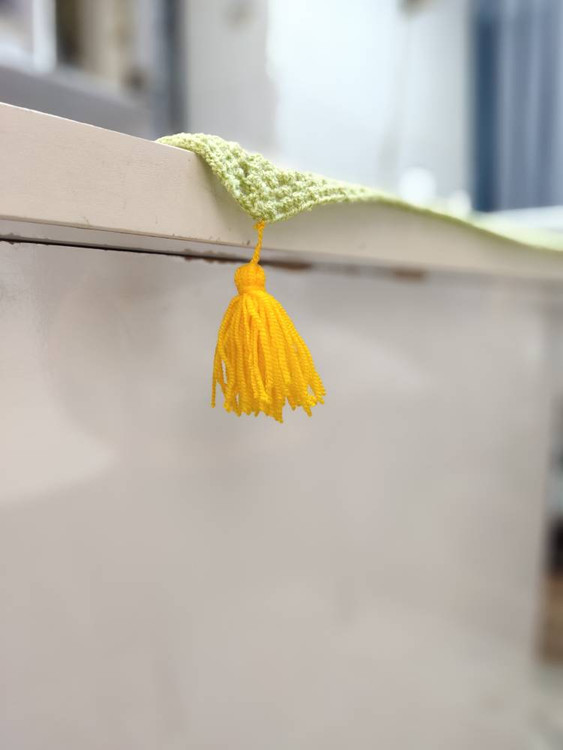 رومیزی دستبافت ناهارخوری، رومیزی دستبافت پذیرایی، رومیزی قلاب بافی