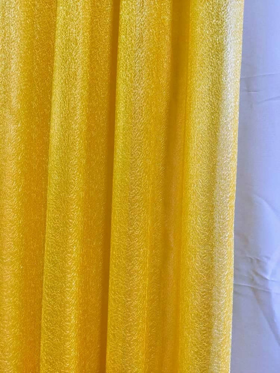 پرده آماده لیوما زرد – انتخابی شاد و چشمنواز برای خانههای روشن2