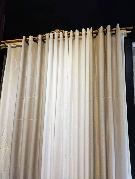 پرده حریر طوسی روشن – سادگی درخشان، انتخابی مدرن0