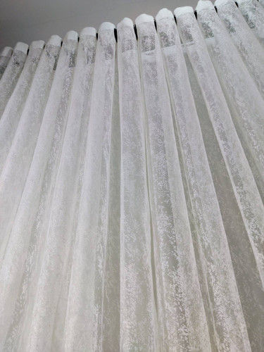 پرده حریر طرح برفی (پیکسلی) کد C25 | انتخابی برای خانههای مدرن