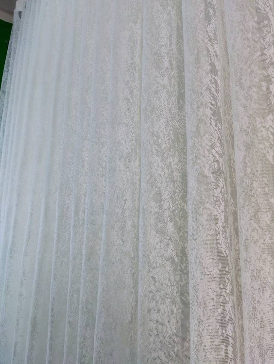 پرده حریر طرح برفی (پیکسلی) کد C25 | انتخابی برای خانههای مدرن3